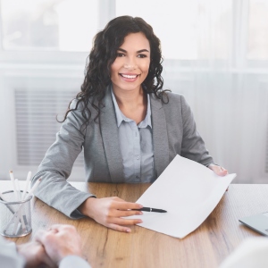 Business setup services being discussed in a professional environment.