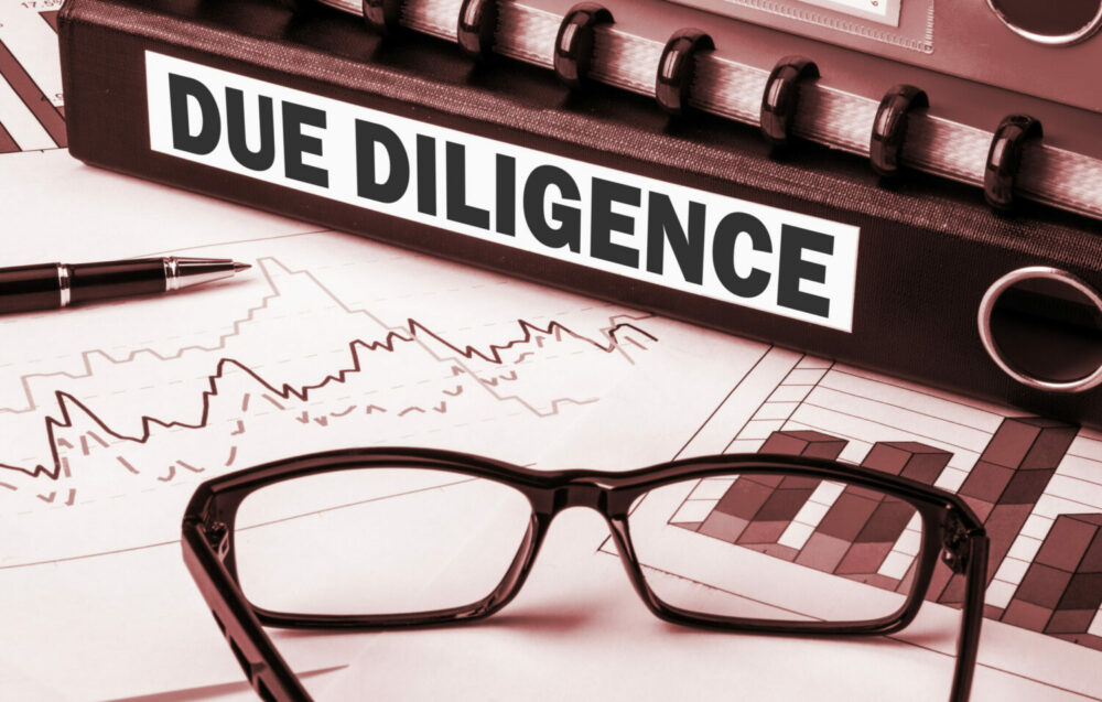 Financial experts analyzing data to provide top-tier due diligence services in Dubai
